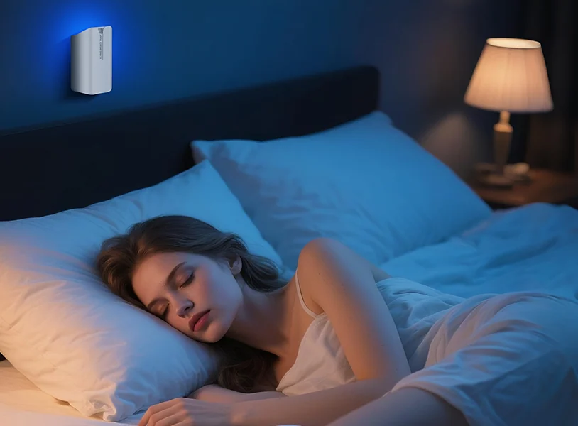 cordless rechargeable fruit fly trap — quiet bedroom