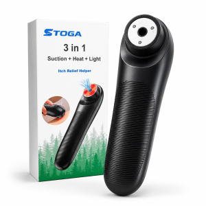 appareil STOGA pour piqûres avec chaleur aspiration et lumière rouge visible — appareil